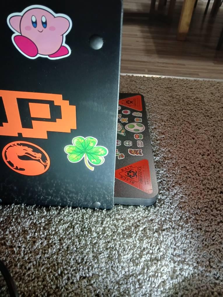 Customer photo of Lucky Shamrock Vinyl Sticker