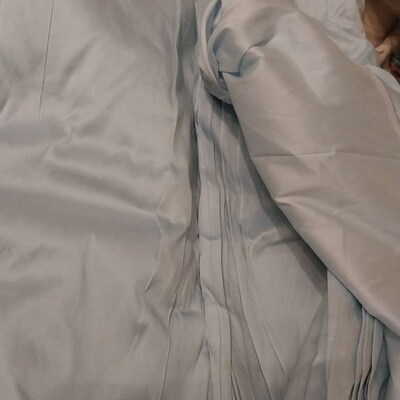 Teal Light Taffeta Silk Fabric