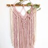 4mm Single Strand Cotton Macrame String - Cotton Candy Pink Craft Cord ...