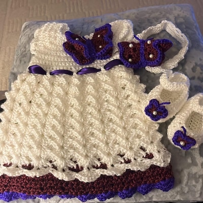 Crochet Dress Pattern Baby Dress Pattern Crochet Baby - Etsy