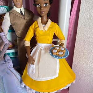 ティアナ風ドールドレス：11.5インチまたは17インチの人形用