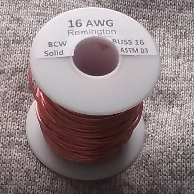 Tinned Copper Wire, Buss Wire, 14 AWG, Silver - 7 Spool Sizes - Remington  Industries