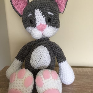 Amigurumi Cat PATTERN Cat Crochet Pattern Pdf Tutorial Tom the Cat - Etsy