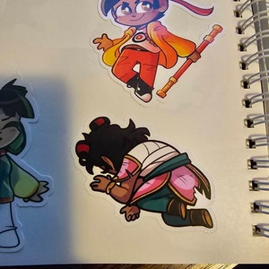 Nezha KO || LMK Vinyl Stickers || Monkie Kid - Etsy