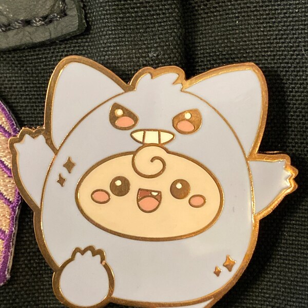Gengar and Clefable Enamel Pins - Etsy
