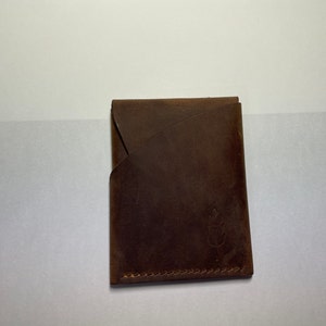Minimalist Slim Wallet Template , DIY EDC Leather Wallet PDF Pattern ...