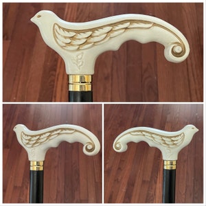 Swallow Bird Light Wooden Walking Cane Ladies Walking Stick Elegant Rondine  Cane for Women Hand Carved Pretty Nice Wood Crafted Fashion -  Canada