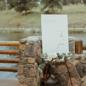 Bienvenidos wedding welcome sign template Mexico agave -  Portugal