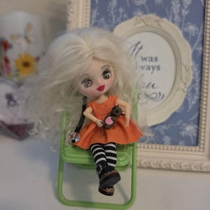 モヘアドールウィッグ：タイニードール、モンスターハイ、エバー