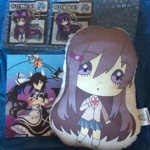 ドキドキ文芸クラブ 百合枕、アニメガールぬいぐるみ