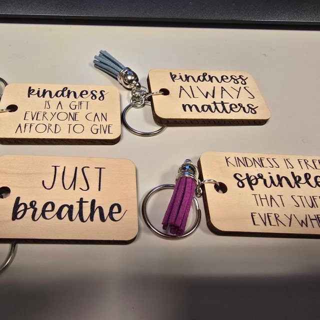 Portachiavi Little Reminders - Affermazioni Positive Per Salute Mentale