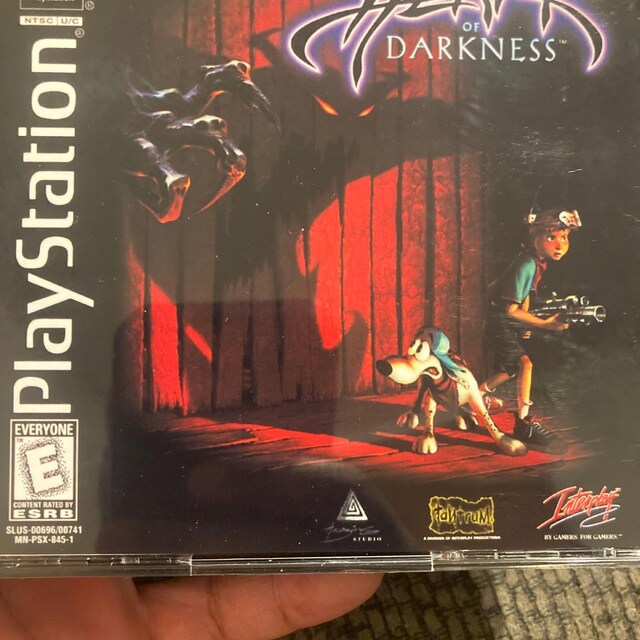 Sony PlayStation 1 - Heart Of Darkness - Boîtier Abîmé - Jeu Complet