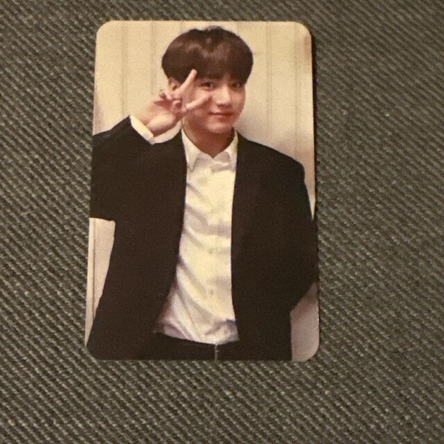 BTS トレカ グク Memories2018 DVD BTS MEMORIES OF 2018 DVD Official Photo card Jungkook V