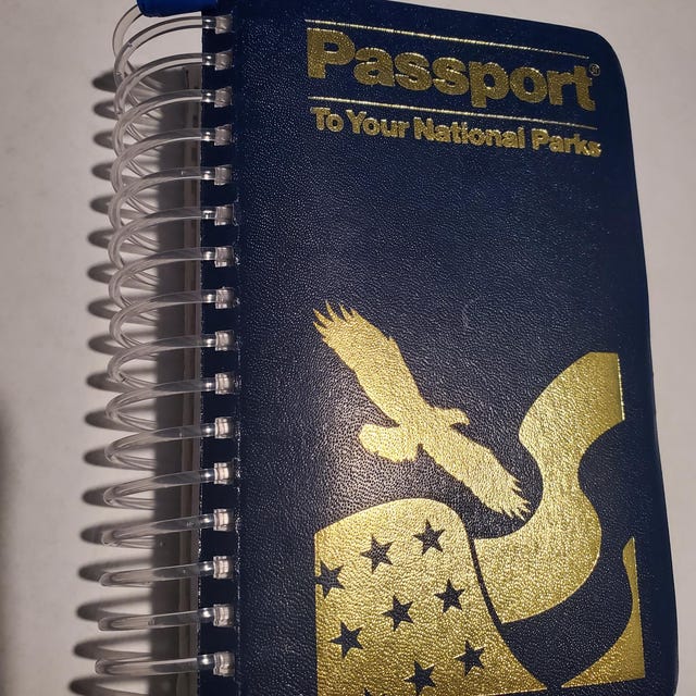 National Parks PASSPORT Book Expander Binding ONLY 1 1/4 inch not National Parks PASSPORT Book Expander Binding ONLY 1 1/4 inch not