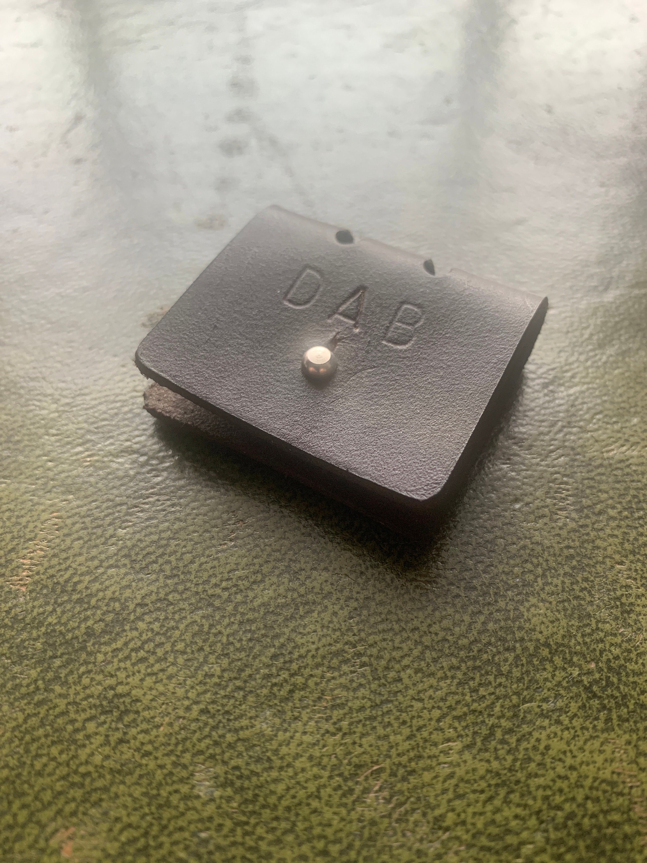 Cable organizer, Personalized Initial, leather cable tidies, Cable Winder, USB, Earphone holder,Stocking filler, mother&#39;s day gift,   kids