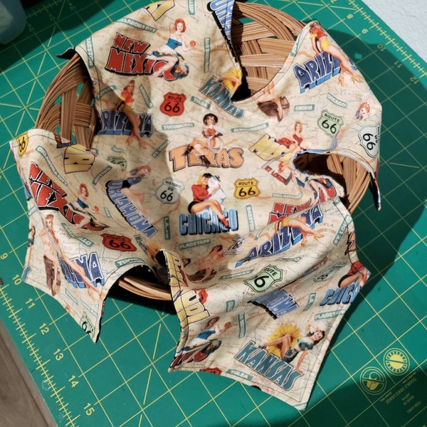 Cloth Bread Basket Liner PDF SEWING PATTERN, Digital Download, How to ...