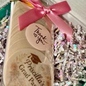 50-1000 Personalized Edible Drink Toppers: Monogram Cocktail Garnishes