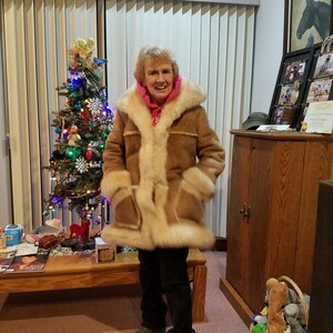 LargeXLarge lll Schott Mountain Man Schott Mountain Man sheepskin coat