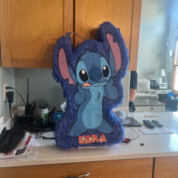 Stitch Piñata! 27”x 16” X4” , Lilo Y Stitch Theme - Etsy