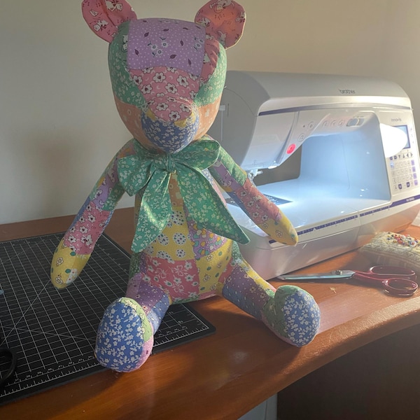 Memory Bear Sewing Pattern With Video Tutorial (PDF Pattern) - Etsy