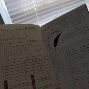 Printable Dnd Character Journal, Dnd Character Sheet With Spell Cards, A5 Size, Dungeons and ...