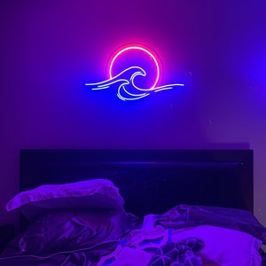 Sunset Neon Sign Sunrise Neon Light Sunset Led Sign Sunset - Etsy