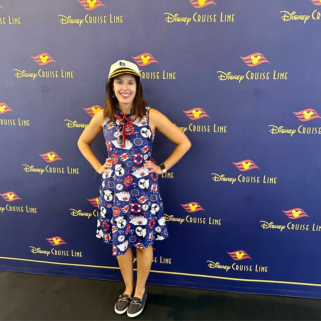 chinese dress ladies Disney Cruise Line DCL Mickey Anchor Sailor Dress For Girls XS  World of  Treasures