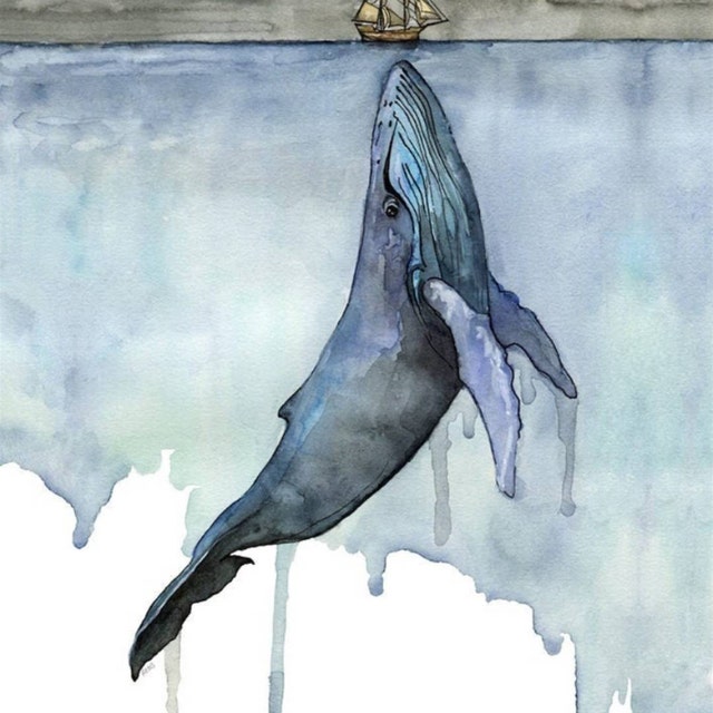 原画】『魚の王様』（絵画 パステル画 海 魚 鯛）