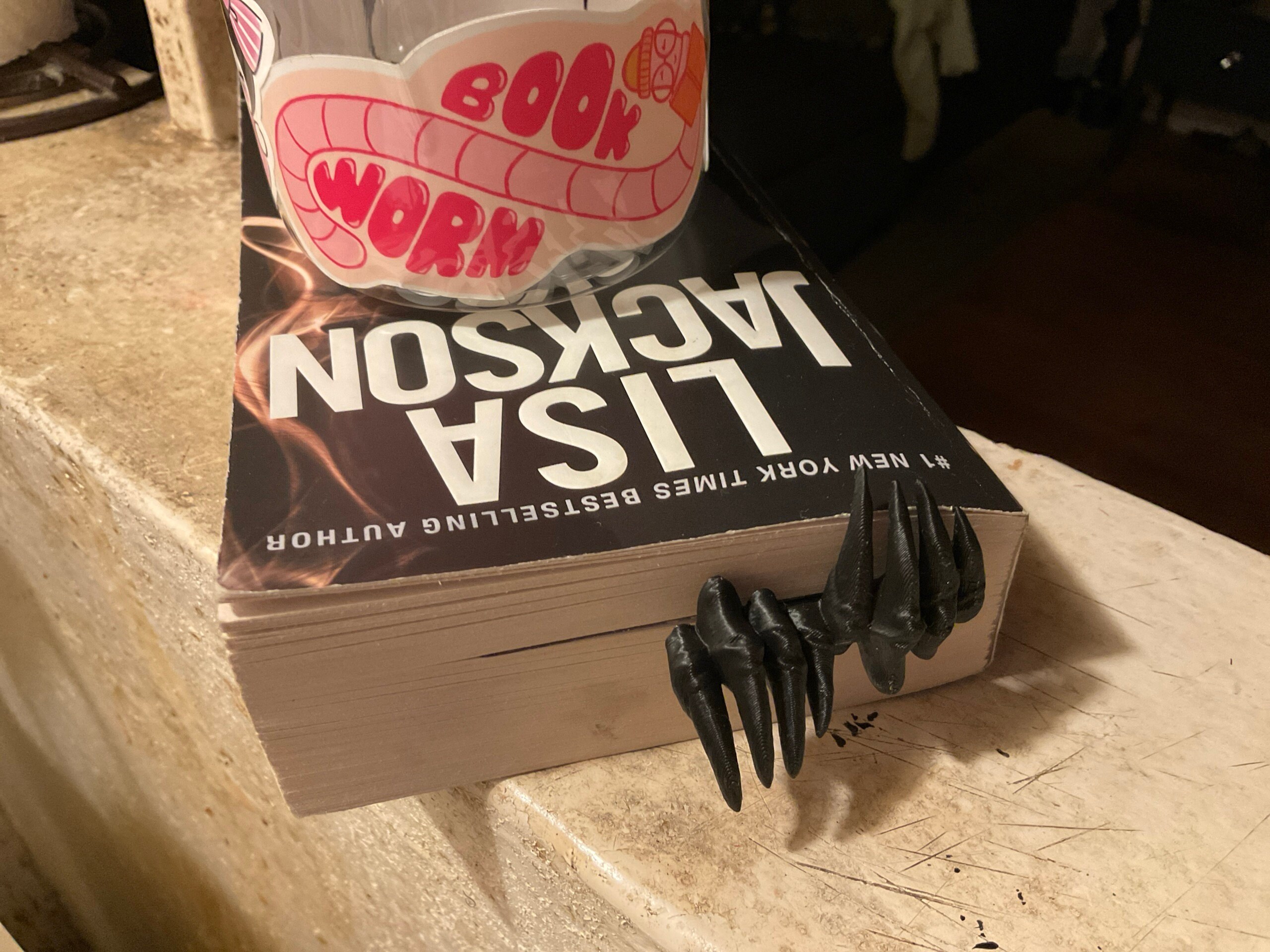 Scary Claws Bookmark