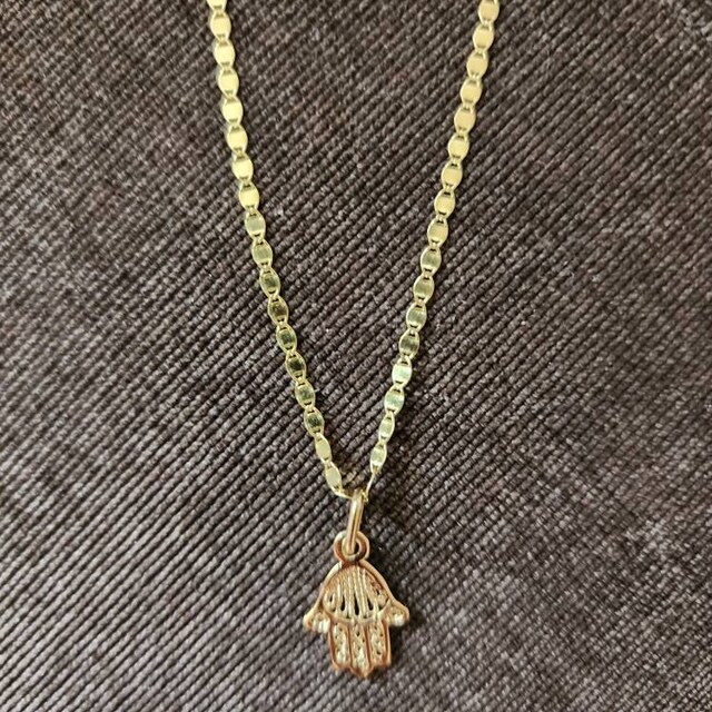 Evil Eye Hamsa Necklace For Women - 16K Gold Plated Protection Charm With Malachite Stone