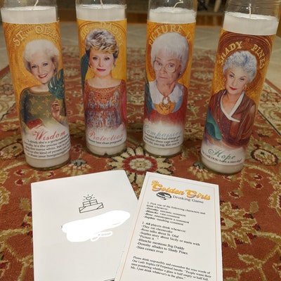 Golden Girls Prayer Candle Set of 4 - Etsy