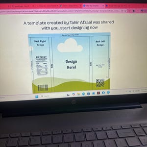 Etsy-koper heeft een foto van de aankoop toegevoegd