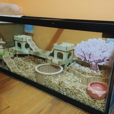 Photo inspiration: Decorative Hamster Dining Cage Reference: Candy Color Pet S Bowl Hamster Ceramics Hideout Cute Hamster