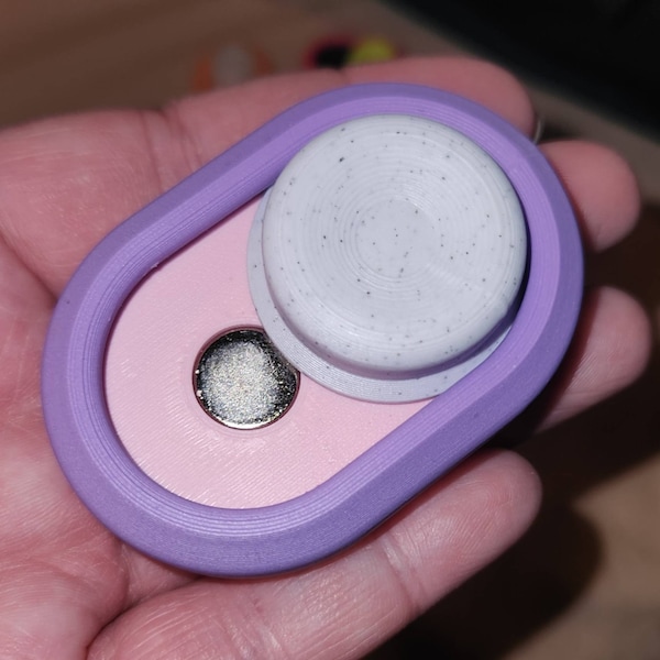 JUMBO 3D Printed Customizable Magnetic Haptic Slider Fidget Toy - Desk ...