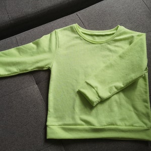Kids sweatshirt sewing pattern PDF download sewing patterns | Etsy