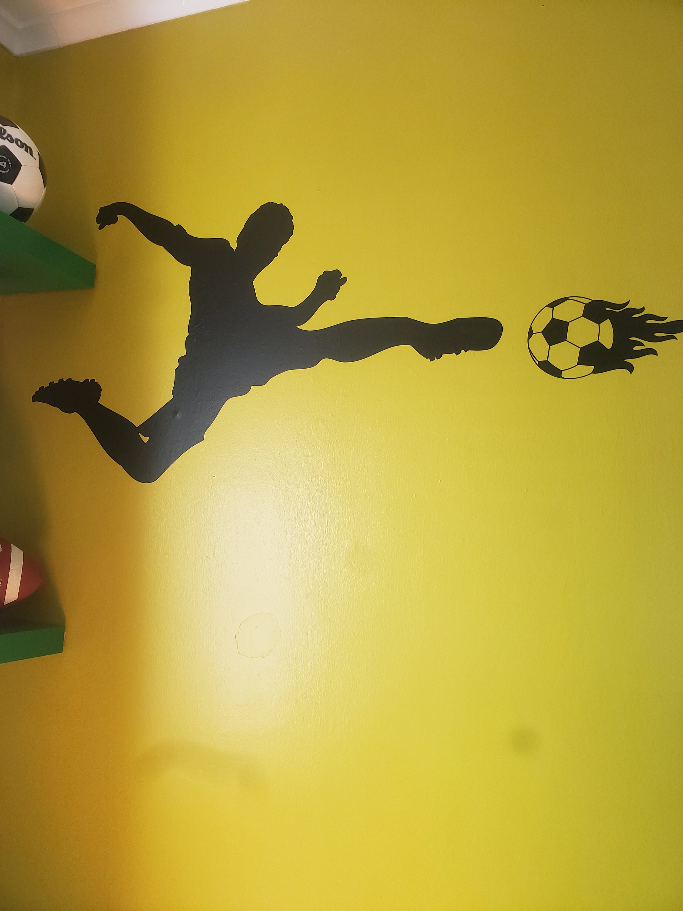 S07 Children S Bedroom Sports Decor Decals Stickers Vinyl