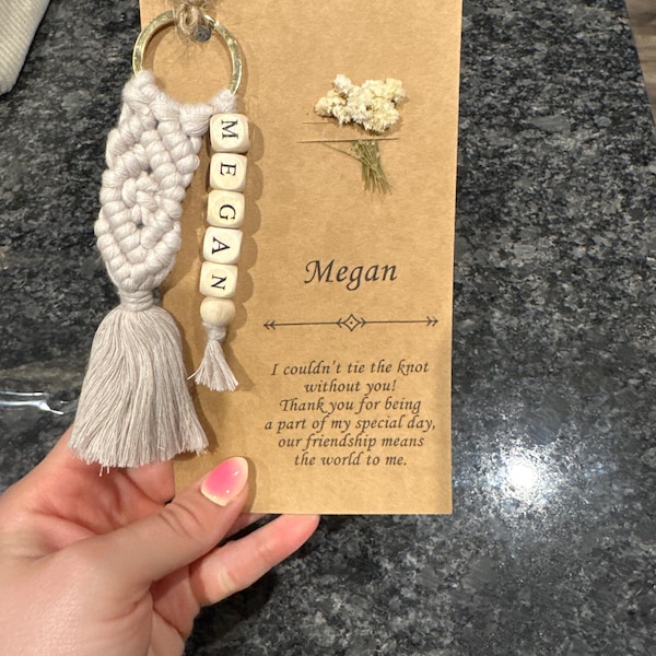 Personalized Chemistry Name Keychain, Periodic Table Element Name ...