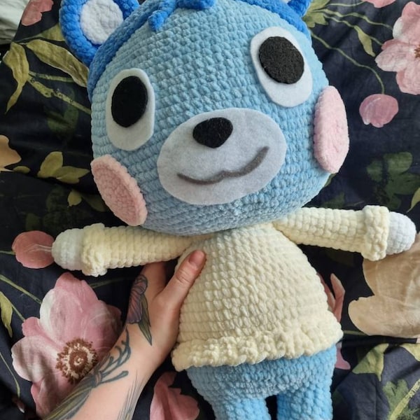 Bluebear Amigurumi Crochet Pattern Animal Crossing PDF File