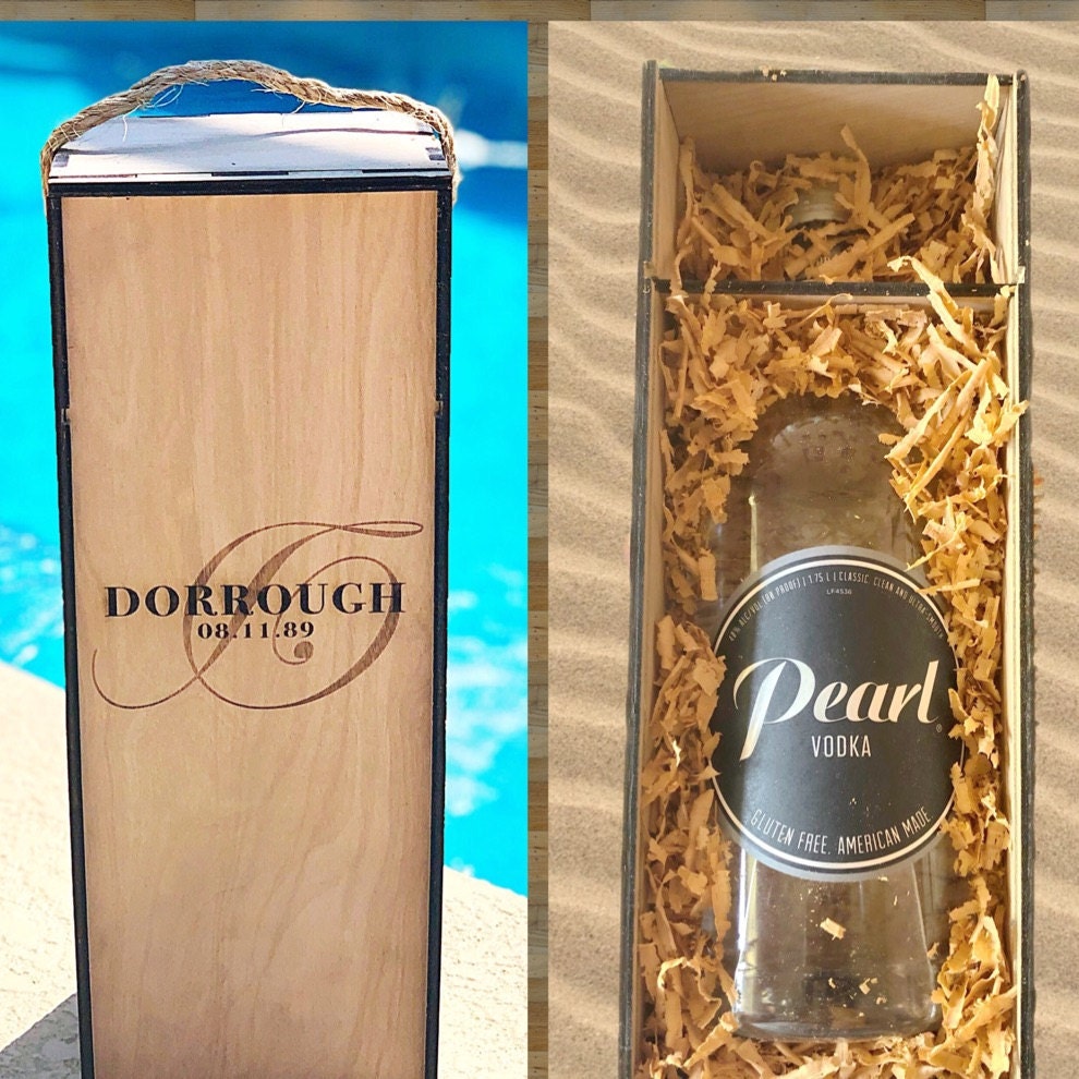 Personalized Wooden Liquor Boxes