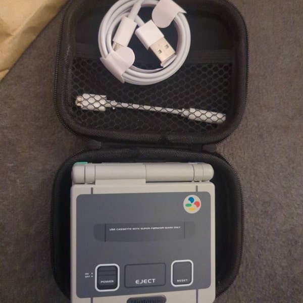 GBA V2 IPS TV LCD rétro-éclairage avec batterie