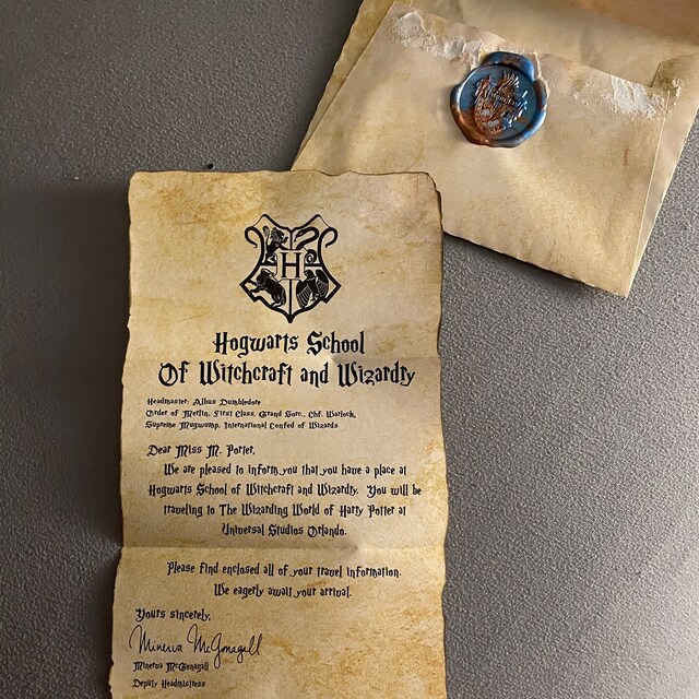 personalized-hogwarts-acceptance-letter-universal-etsy for Hogwarts Acceptance Letter Free Printable Personalized Hogwarts Acceptance Letter - Universal - Etsy for Hogwarts Acceptance Letter Free Printable