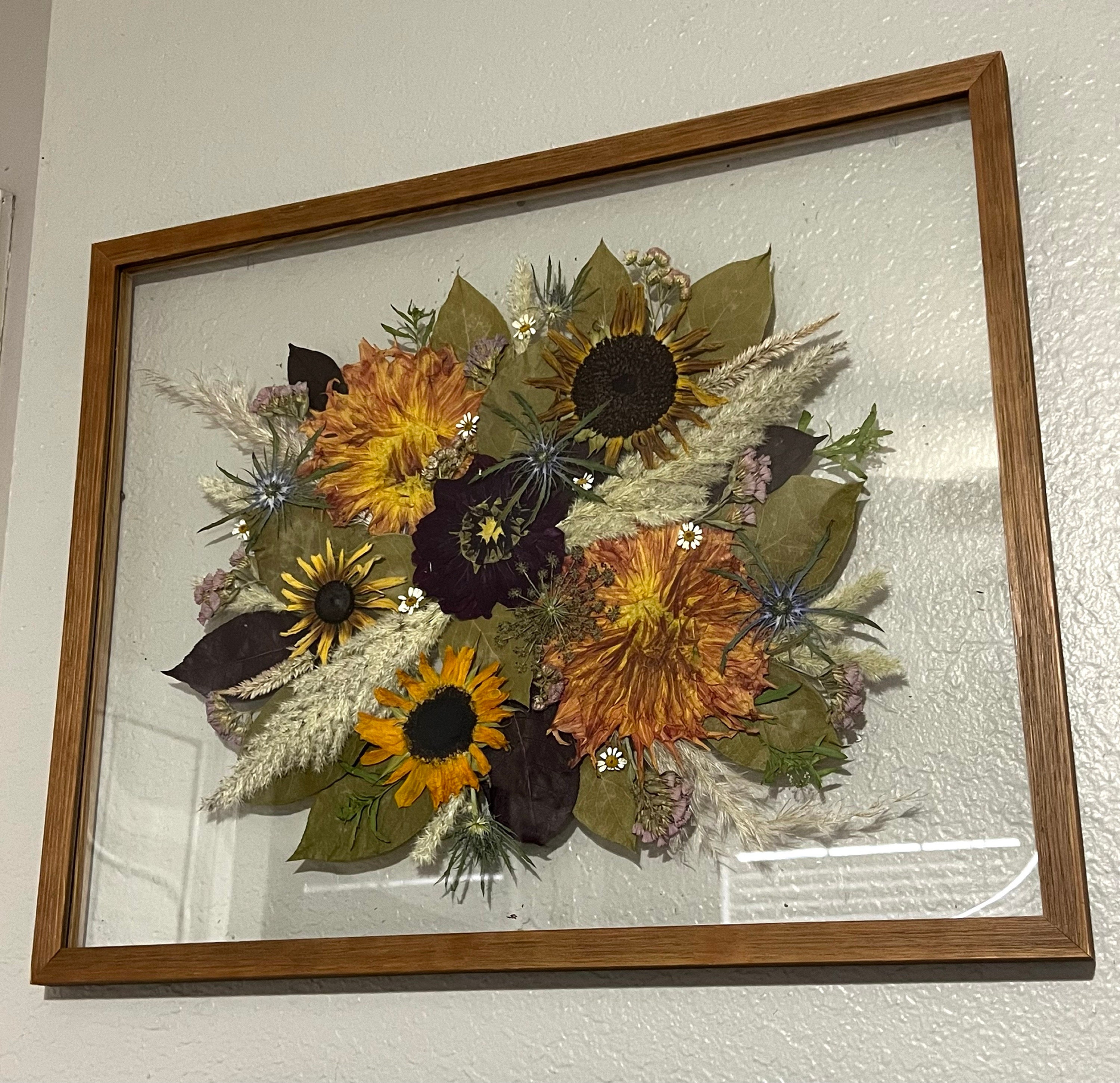Preserved flowers from Kelsey's etsy review
