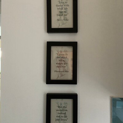 Custom Text Print, Personalised Text Print, Custom Lyrics Print, Custom ...