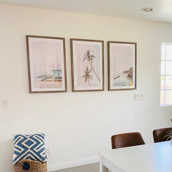 Beach Wall Art Beach Print Ocean Wall Art Set of 3 Ocean Print Coastal ...