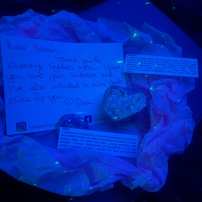 AGATE SLICES (GREEN OR PURPLE) – LA - Foto 3