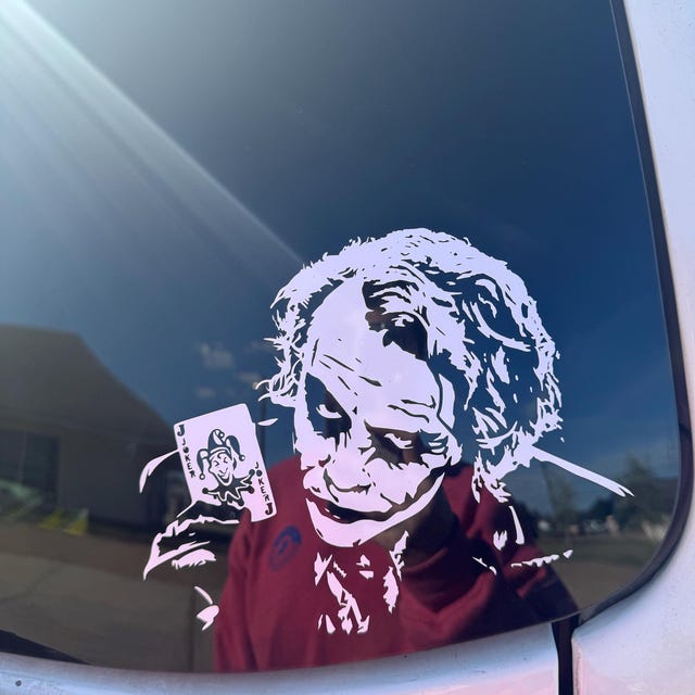Ha ha ha Joker fiese Lache Aufkleber Sticker Autoaufkleber Ha ha ha Joker fiese Lache Aufkleber Sticker Autoaufkleber