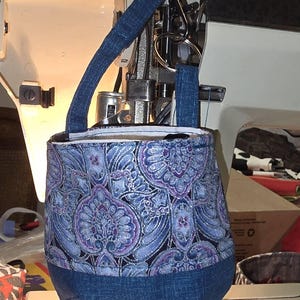 Totie Pouch Sewing Pattern: Mini Tote Keychain, Beginner-friendly
