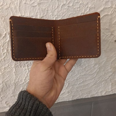 Minimalist Wallet Personalized Card Holder Ultra Slim Wallet Men's Wal