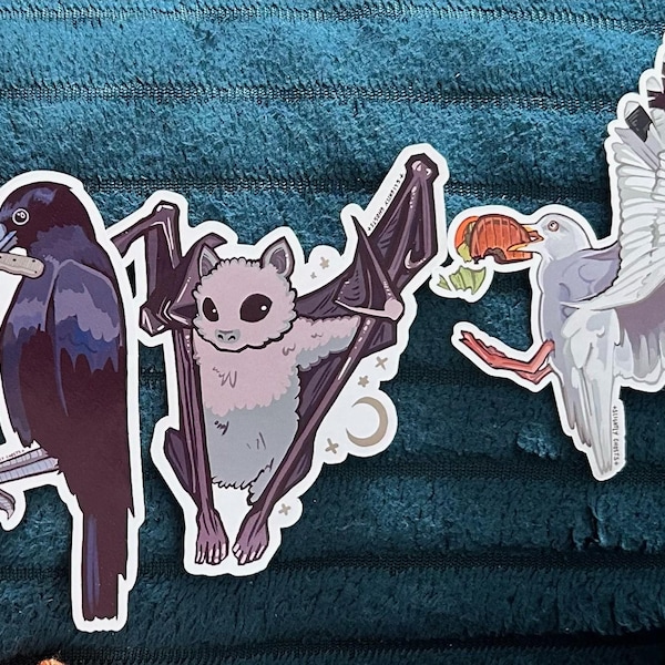 Bat Stickers! - Etsy