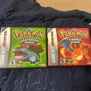 Pokmon Firered and Leafgreen for Nintendo Game Boy Advance Replacement Cases - Cartridge Not Included - Etsy Pokmon Firered and Leafgreen for Nintendo Game Boy Advance Replacement Cases - Cartridge Not Included - Etsy
